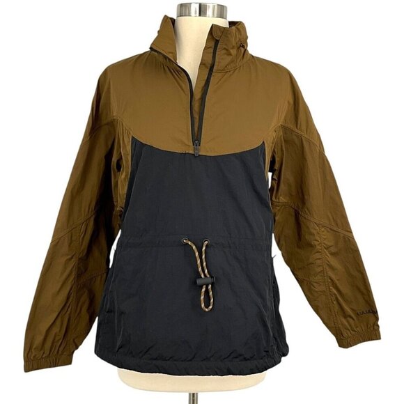 lululemon athletica Jackets & Blazers - Lululemon Evergreen Anorak Deep Artifact / Black Barry's Logo Size 6 Packable